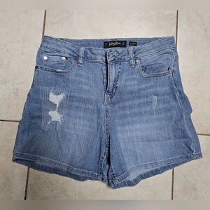 indigo rein shorts 11 / 29 cutoff denim